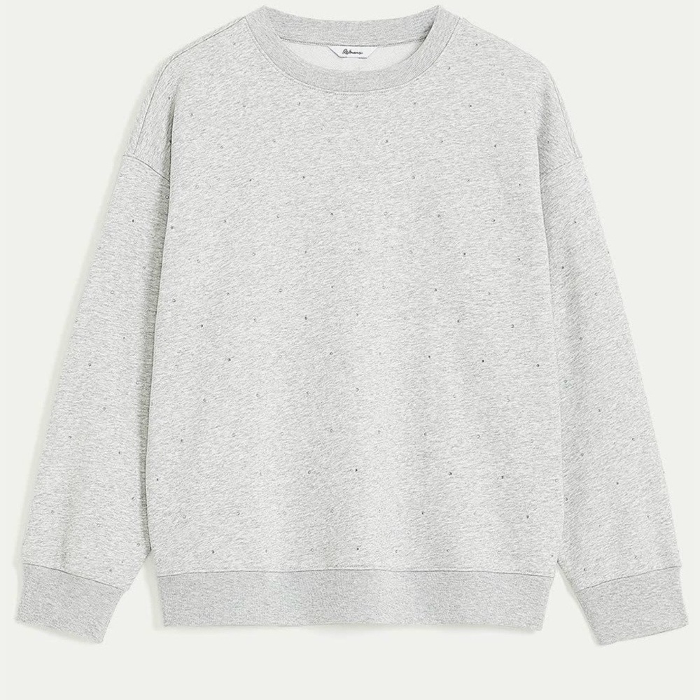 REITMANS - NWT - Fleece Sweatshirt with rhinestones